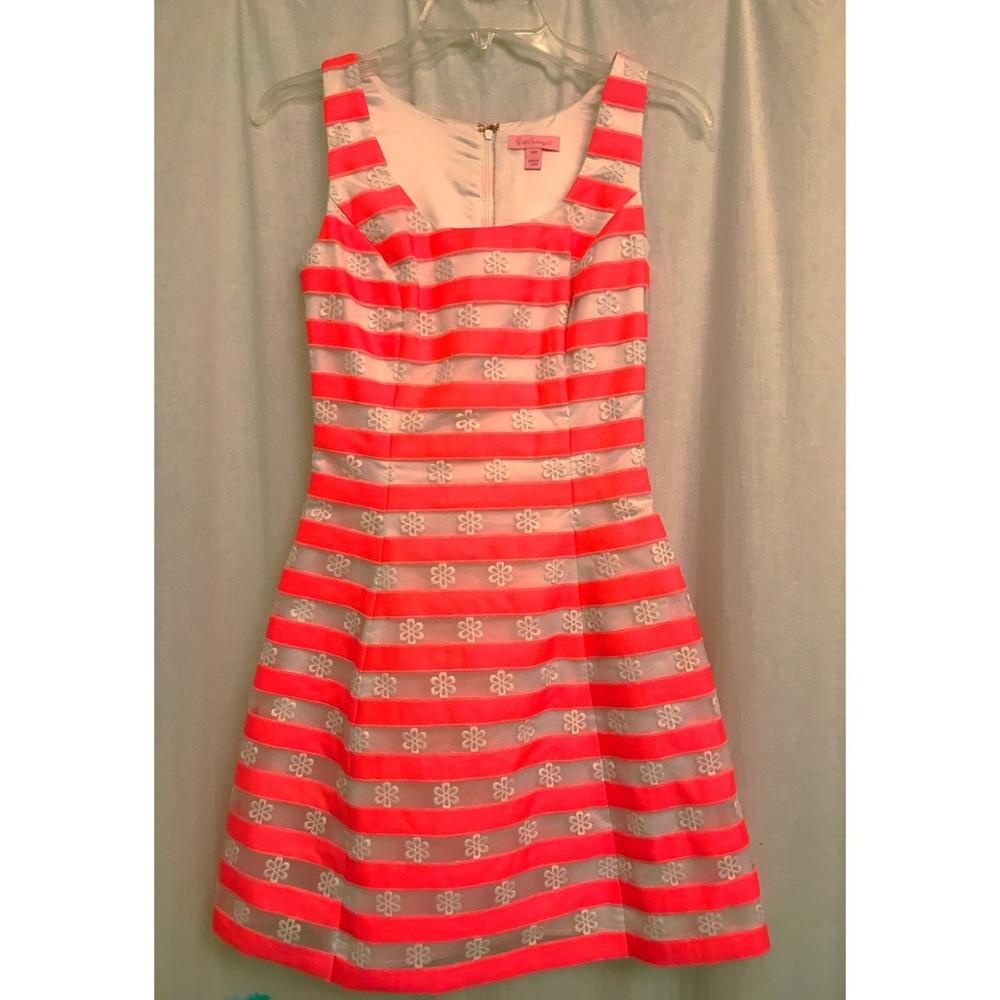 Lilly Pulitzer Joslin Ribbon Stripe Dress, Size 00